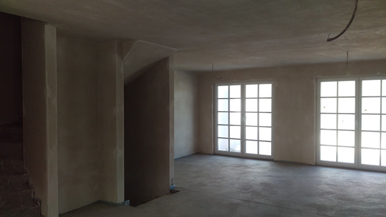 Rohbau innen Verputzarbeiten